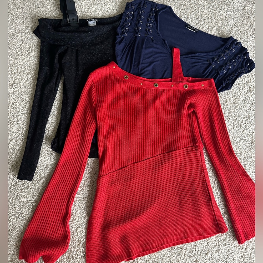 Lot of 3 Venus tops
